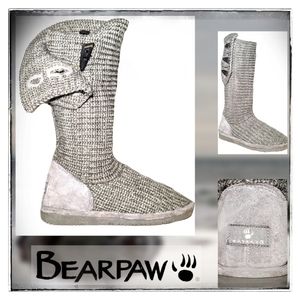 NWOT WOMENS BEARPAW TALL KNIT BOOTS
